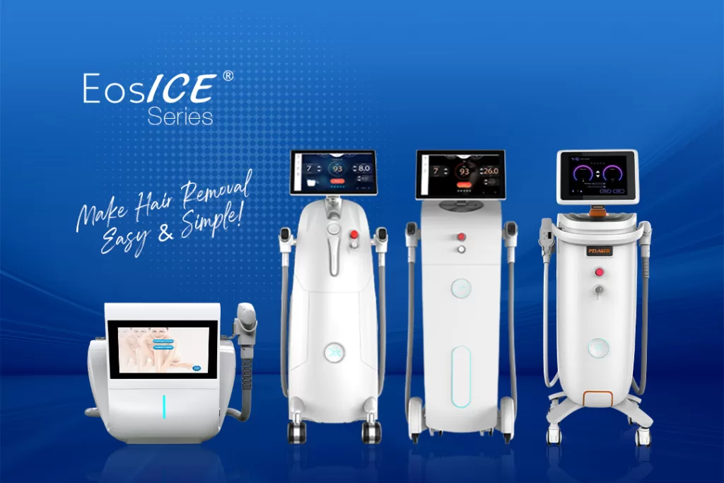 EosICE® laser equipment for hair removal